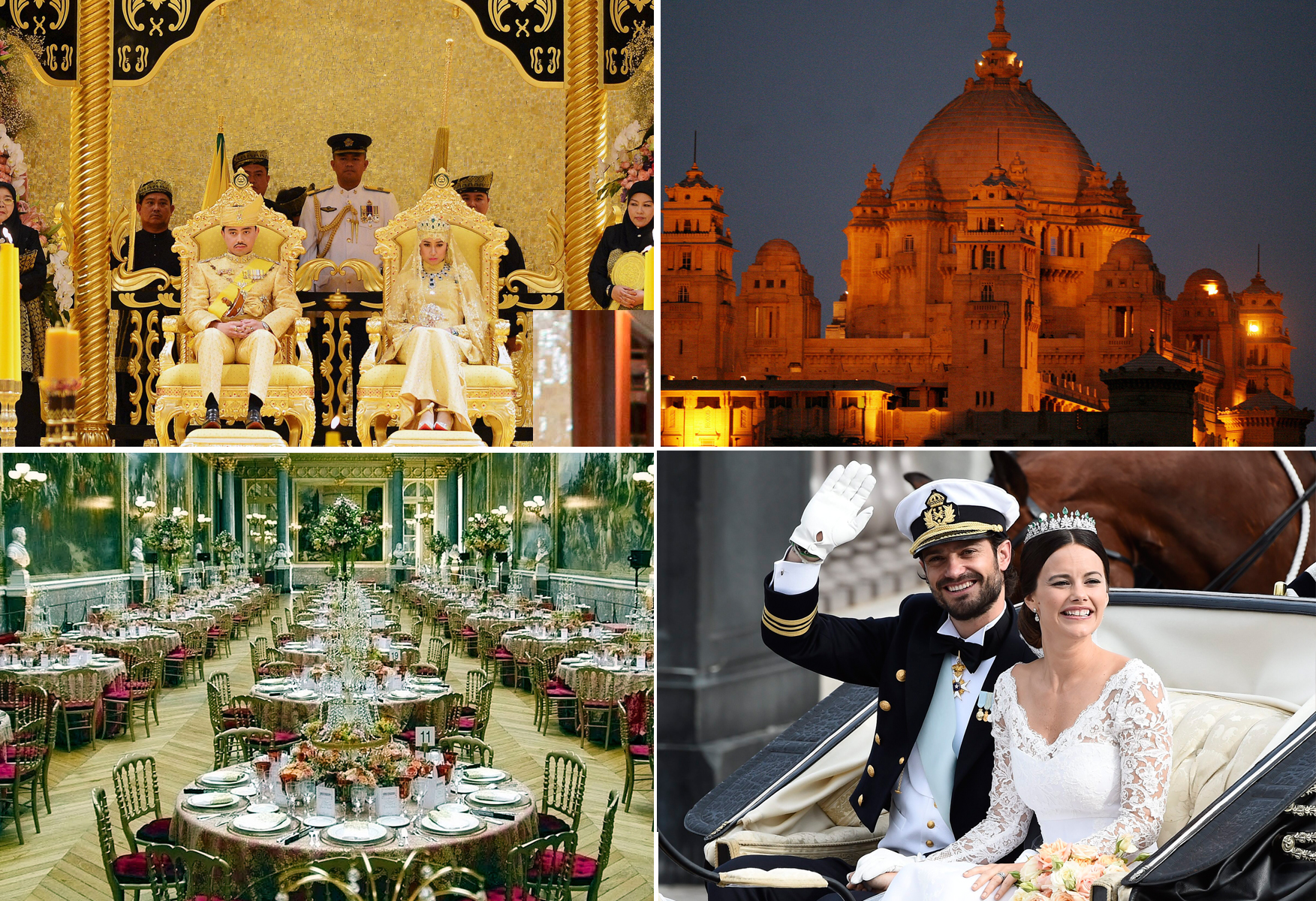 海外セレブの豪華すぎるウエディング15選